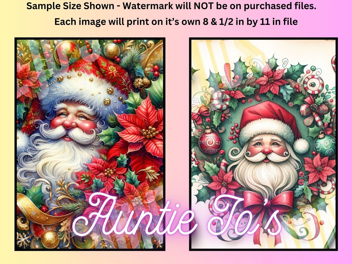 Christmas Junk Journal Kit, Christmas Printables, Holiday Junk Journals, Christmas Junk Journal Pages, Holiday Digital Clipart