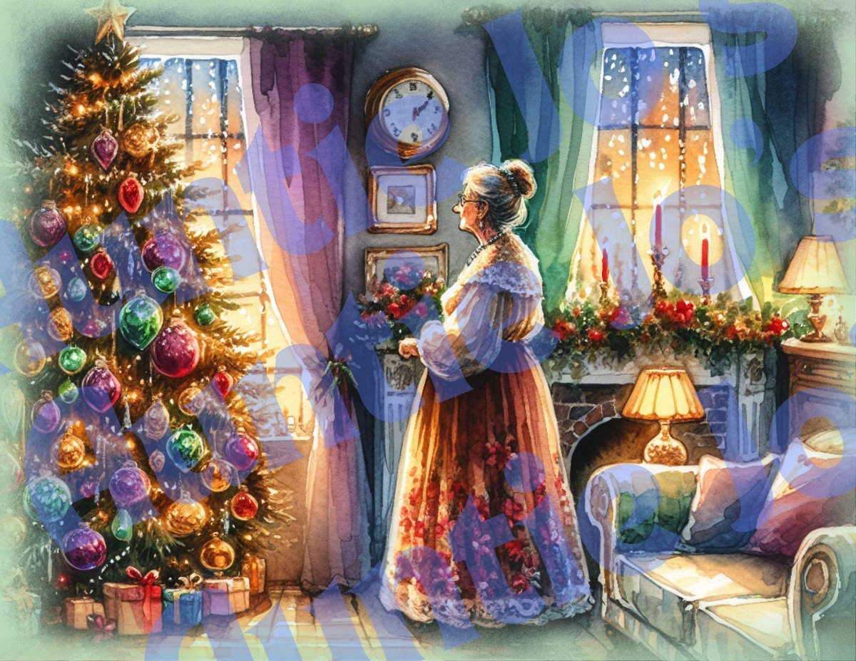 Christmas Junk Journal Kit, Retro Christmas Printables, Vintage Ladies, Christmas Digital Instant Download, 16 Designs!