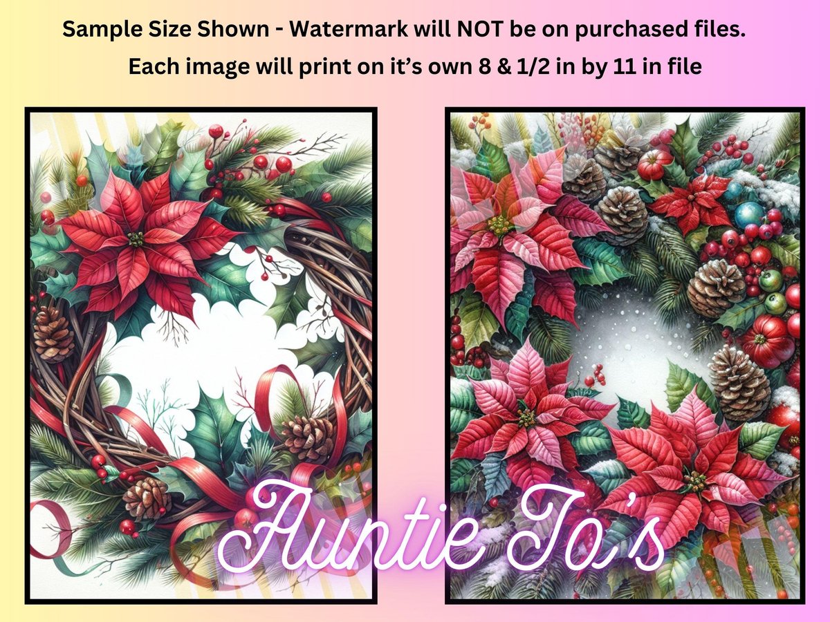 Christmas Junk Journal Kit, Christmas Printables, Holiday Junk Journals, Christmas Junk Journal Pages, Holiday Digital Clipart