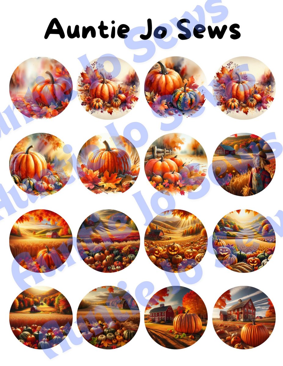 Autumn Junk Journal Labels, Printable Pages, Digital Junk Journal, Instant Download, Collage Sheet Fuzzy Cut Pumpkin Fall Decor Scrapbooking
