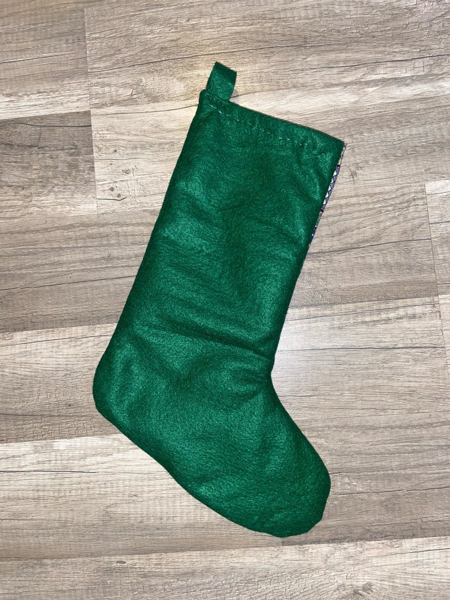 Christmas Stocking, Vintage 1997 FINISHED The Children's Room Stocking, Handmade Counted Cross Stitch Holiday Stocking, Needlepoint