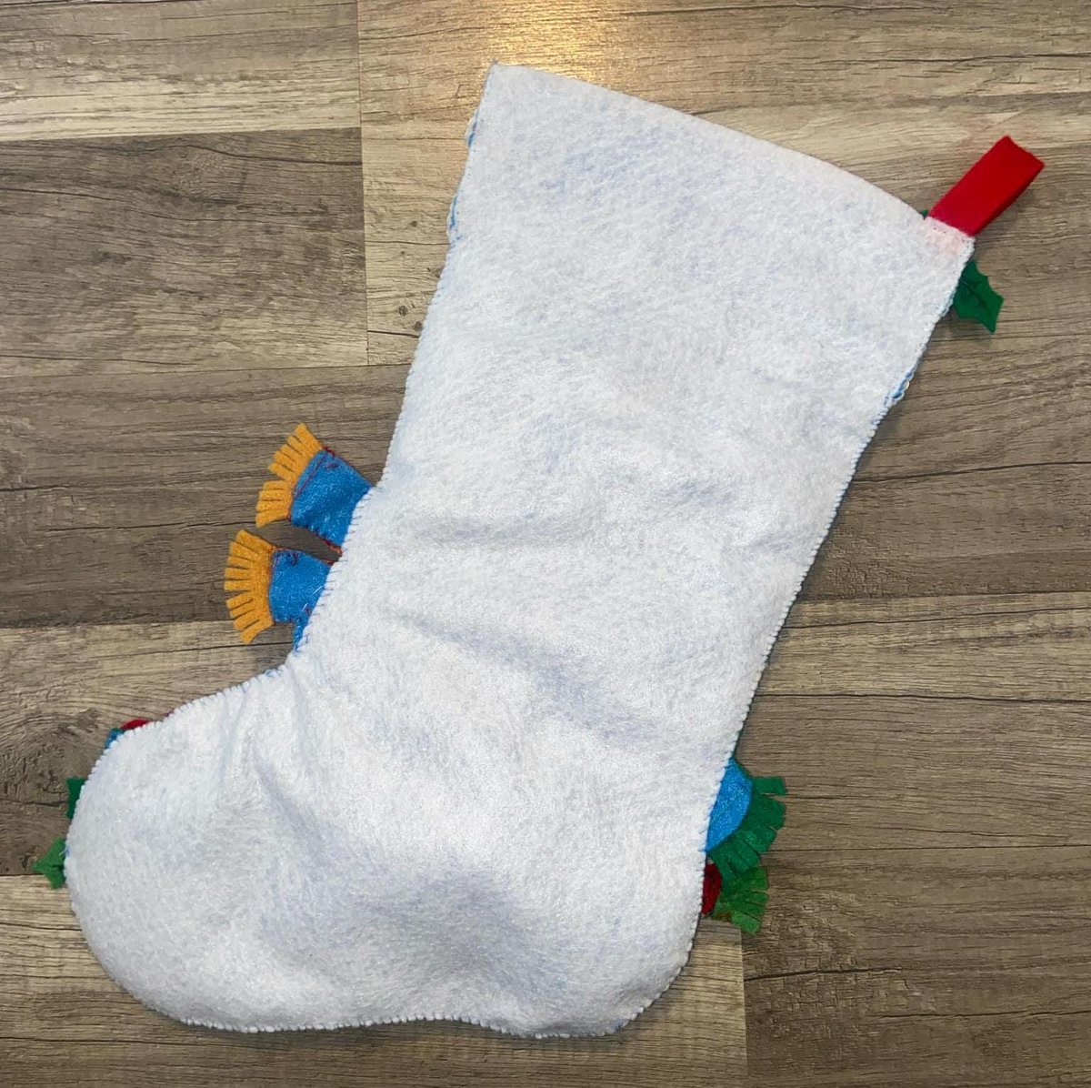 New Christmas Stocking Handmade Vintage ORIGINAL BUCILLA 2006 Polar Bears Felt Holiday Stocking