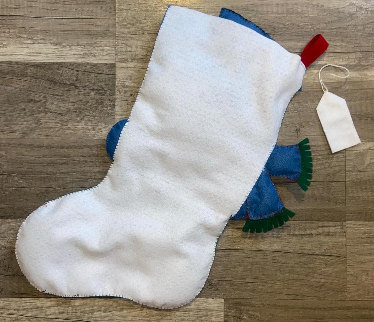 NEW Christmas Stocking Handmade BUCILLA Personalized Holiday Stockings From Bucilla Kit 84383 Snowman Holiday Stocking