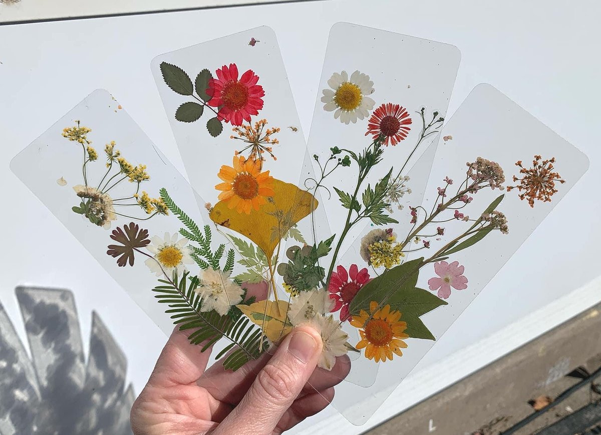 Real Flower Bookmark | Handmade Dried Bookmark | Wild Flower Bookmark | Floral Bookmark | Real Pressed Flower Bookmark |