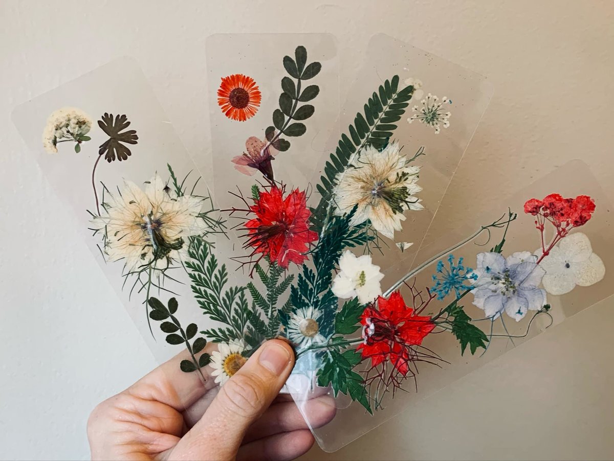 Dried Flowers Bookmark | Pressed Flower Bookmark | Wild Flower Bookmark | Floral Bookmark | Real Pressed Flower Bookmark |