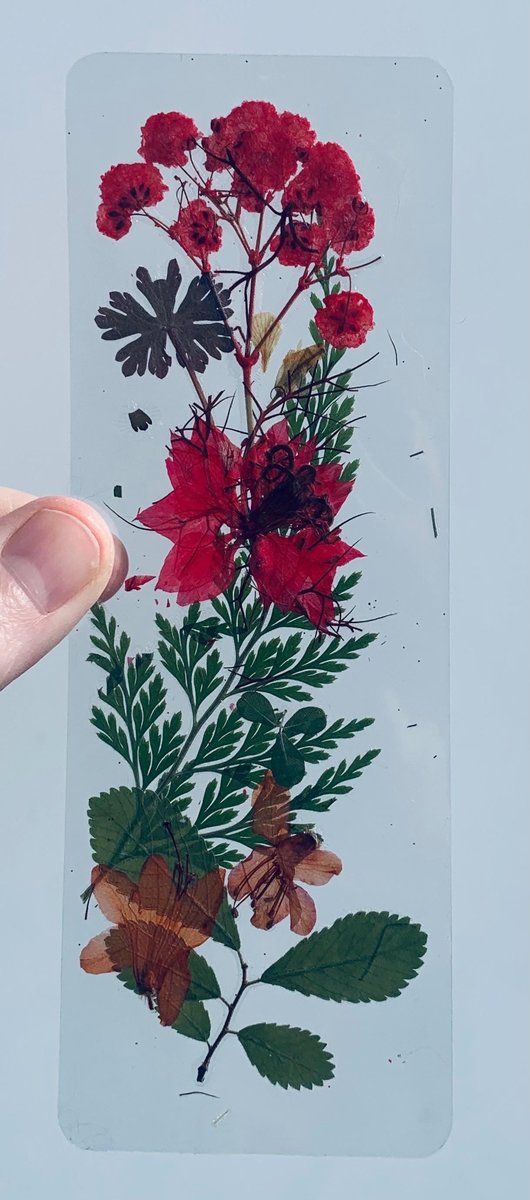 Handmade Bookmarks | Dried Flower Bookmark | Wild Flower Bookmark | Floral Bookmark | Real Pressed Flower Bookmark |