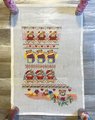Handpainted Needlepoint Christmas Stocking Canvas Vintage ALEXA Teddy Bears Toys Embroidery Holiday Decor