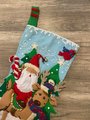 NEW Christmas Stocking - Handmade GNOME for the HOLIDAYS Felt Stocking Santa Personalized Christmas Merry Stockings Kit Holiday Decor