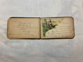 Rare 1880's AUTOGRAPH BOOK- Gorgeous! Antique Victorian Vintage Old World "Olive Stiltz"