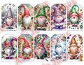 Printable Gift Tags | Gnome Christmas Gift Tags | Holiday Gift Tags | Christmas Printables | Instant Download | JPG PNG PDF Files