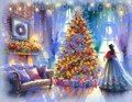 Christmas Junk Journal Kit, Retro Christmas Printables, Vintage Ladies, Christmas Digital Instant Download, 16 Designs!