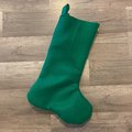 Christmas Stocking RARE New SUNSET Santa Claus Finished Vintage  Needlepoint Santa Claus "Santa & Friends" Holiday Stocking