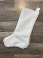 Handmade Christmas Stocking BUCILLA Vintage Finished 1980s Cheerful Santa Holiday Stocking Stockings with Name Decor 60672