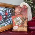 Handmade Christmas Gift Tags, Loaded Junk Journal Tags, Journal Supplies, Vintage Scrapbooking Ephemera, Vintage Holiday Tag, Ready to Ship!