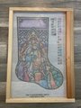 New Dimensions 1994 NATIVITY STOCKING Kit 9092 *Pre-Mounted* Holy Family Wise Men Decor DIY Stitch Kit