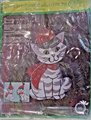 Vintage 1970s Christmas Stocking, Finished PARAGON Handmade Christmas For Kitty, Cat Holiday Stockings #6274 Stockings with Name