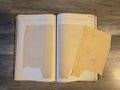 Antique Journal Ledger 1870s Gorgeous Calligraphy, Junk Journal, Vintage Ephemera, Antique Cursive Handwriting