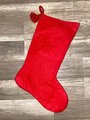 Christmas Stocking, Vintage SUNSET Handmade Finished 1980s CHRISTMAS DOLLHOUSE Needlepoint Holiday Decor
