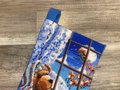 Christmas Stocking NEW VINTAGE Rare FINISHED Bucilla Teddy Bear Needlepoint A Gift for Santa #60776 Finished Bucilla Custom Stocking