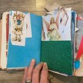 Christmas Junk Journal, Holiday Junk Journal, Handmade Journal, Gift Journal, Writing Journal, Made in USA, Snowman Journal