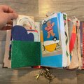 Christmas Junk Journal, Holiday Junk Journal, Handmade Journal, Gift Journal, Writing Journal, Made in USA, Snowman Journal