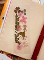 Dried Flower Bookmark | Handmade Bookmark | Wild Flower Bookmark | Pink & Purple Flowers | Floral Bookmark | Real Pressed Flower Bookmark |