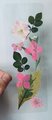 Dried Flower Bookmark | Handmade Bookmark | Wild Flower Bookmark | Pink & Purple Flowers | Floral Bookmark | Real Pressed Flower Bookmark |