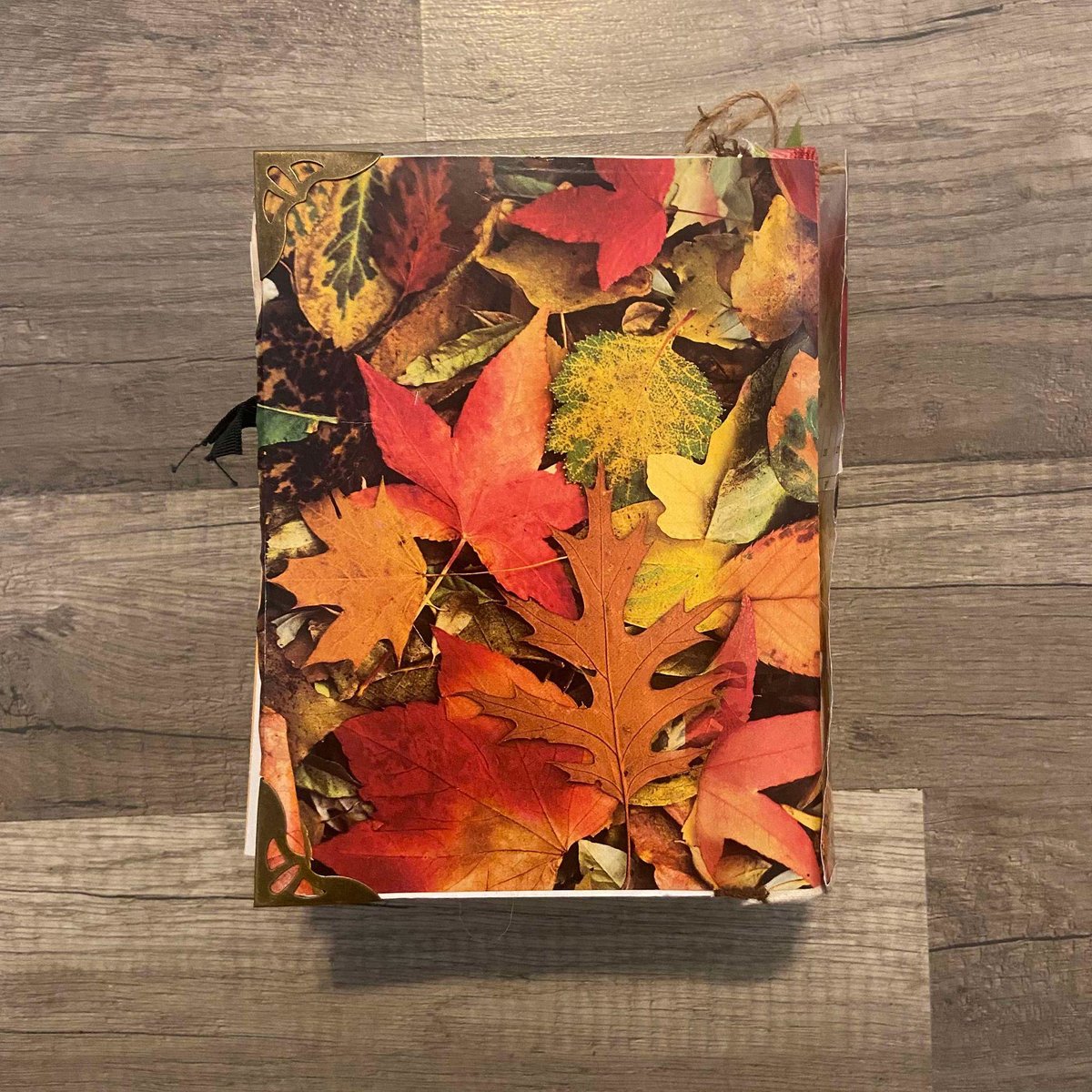 Autumn / Fall Thanksgiving Handmade  Junk Journal - 3 Signature Journal - Birds Fun Journal Pages - Writing - Journaling - Scrapbook