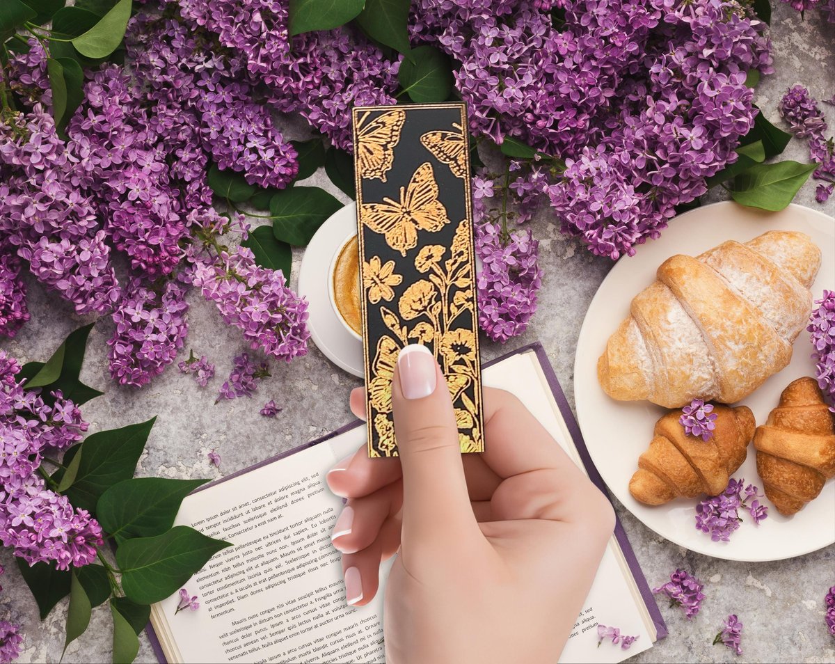 Handmade Bee Bookmarks | Handmade Foil Bookmark | Honey Bee Bookmark | Butterfly Bookmark | Birds Bookmark | JUMBO BEE Bookmark | Bumble Bee