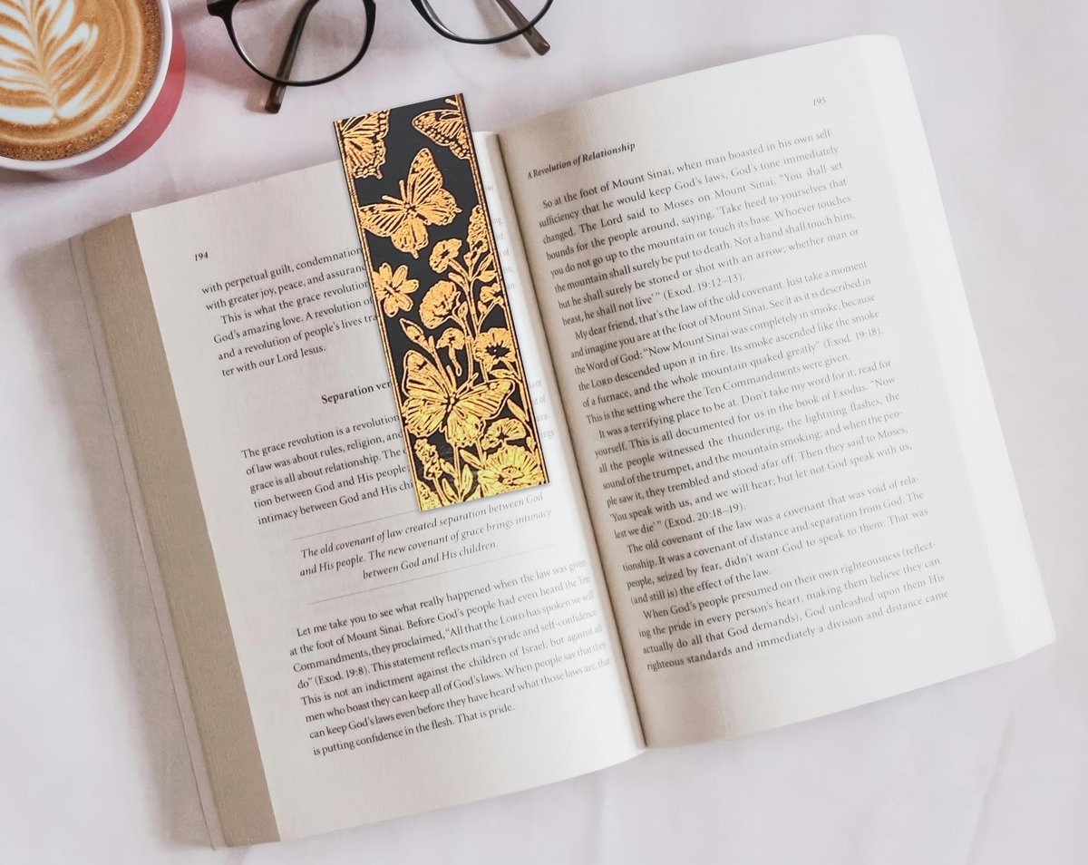 Handmade Bee Bookmarks | Handmade Foil Bookmark | Honey Bee Bookmark | Butterfly Bookmark | Birds Bookmark | JUMBO BEE Bookmark | Bumble Bee