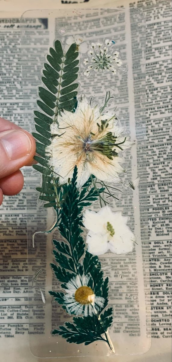Dried Flowers Bookmark | Pressed Flower Bookmark | Wild Flower Bookmark | Floral Bookmark | Real Pressed Flower Bookmark |